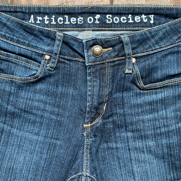Articles of Society Skinny Karen Crop Delray 27.5” - Picture 7 of 8